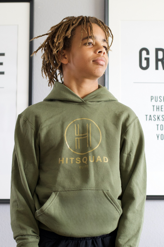 Youth Green HitSquad Elite Hoodie